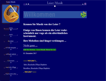 Tablet Screenshot of leiermusik.de